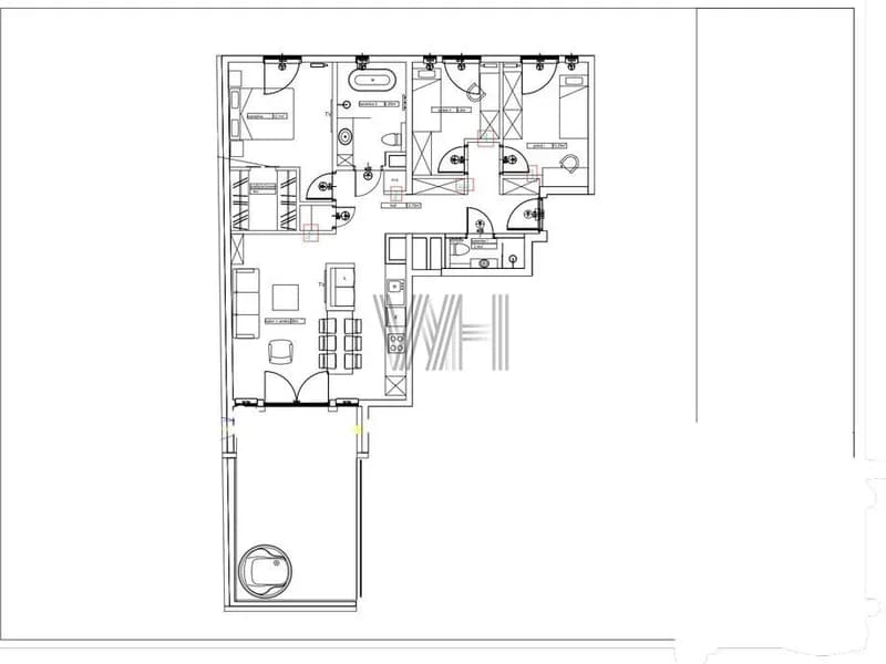 Квартира - Варшава - 4 pokoje - 90 m² - Фотогалерея 10